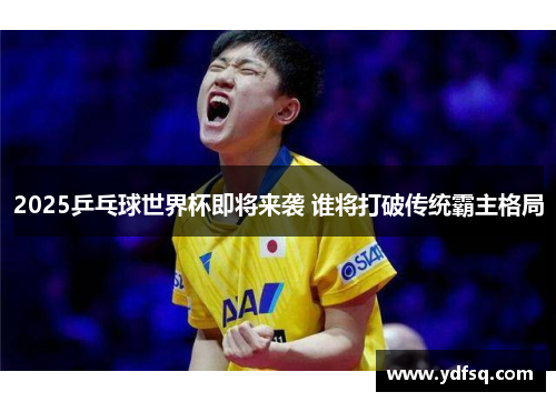 2025乒乓球世界杯即将来袭 谁将打破传统霸主格局